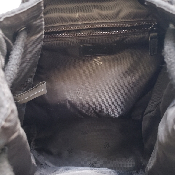 Lauren Ralph Lauren Wool Blend Drawstring Knapsack - Picture 4 of 7